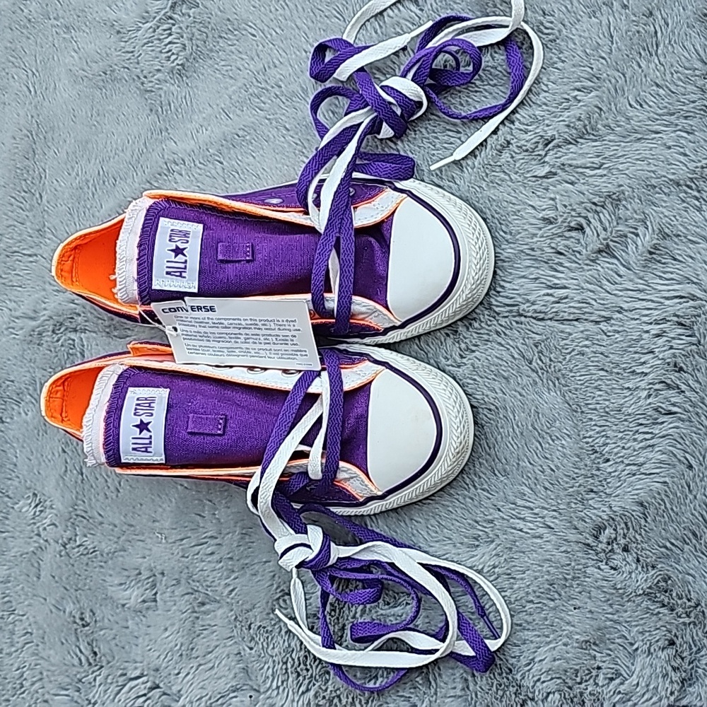 Brand new Converse with tags attached
